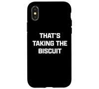 Funny British Slang That's Taking The Biscuit Carcasa para iPhone X/XS