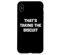 Funny British Slang That's Taking The Biscuit Carcasa para iPhone XS MAX