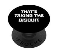 Funny British Slang That's Taking The Biscuit PopSockets PopGrip Adhesivo