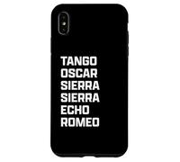 Funny British Slang Tosser Carcasa para iPhone XS MAX