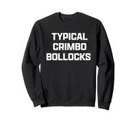 Funny British Slang Typical Crimbo Bollocks Sudadera