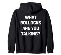 Funny British Slang What Bollocks Are You Talking? Sudadera con Capucha