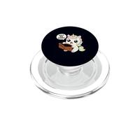Funny Broke Kawaii Unicorn See No Money - Cartera vacía PopSockets PopGrip para MagSafe