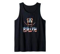 Funny Bruh Coffee Cup Cappuccino Assassino Camiseta sin Mangas