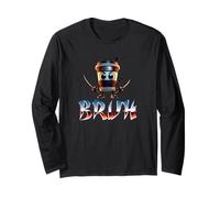 Funny Bruh Coffee Cup Cappuccino Assassino Manga Larga