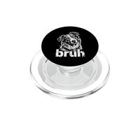 Funny Brush Dog Head Incline Canine Amante PopSockets PopGrip para MagSafe