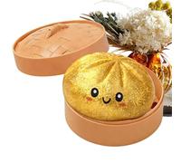 Funny Bun Sensory Game, Adult Stress Relief Toy, Small Size for Calming Play, Slow Rising Detail Feature, Fun Utility Category, Cute Food Stress Toy for Home Office Classroom Travel Party Holiday Use