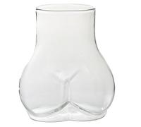 Funny Butts Glass Cup, Novelty Human Body Glassware, Artistic Whiskey Tumbler, Creative Beverage Vessel, Curvy Wine Mug, Home Bar Drinkware