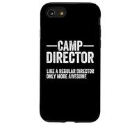 Funny Camp Director Consejero Divertido Grandes Directores Camping Carcasa para iPhone SE (2020) / 7/8