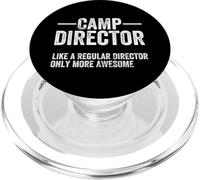 Funny Camp Director Consejero Divertido Grandes Directores Camping PopSockets PopGrip para MagSafe
