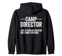 Funny Camp Director Consejero Divertido Grandes Directores Camping Sudadera con Capucha