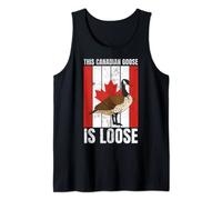 Funny Canadian, This Canadian Goose Is Loose, Canada Camiseta sin Mangas