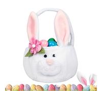 Funny Candy Bags, Easter Tote Bags, Cartoon Carry Basket, Holiday Candy Bags, Rabbit Ear Tote, Girl's Treat Basket, 20x15 cm, Cute Cartoon Basket for Girls, Holiday Candy Storage Bag
