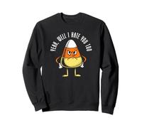 Funny Candy Corn Halloween tee - Sabe Bien Mal sarcástico Sudadera