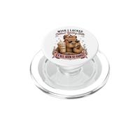 Funny Capybara Critical Thinking Skills Café Mujer PopSockets PopGrip para MagSafe