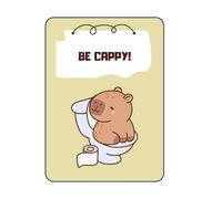 Funny Capybara Notebook: Sketchbook, Cute Kawaii, Journal for Drawing, 6x9, 100 Pages, great for Girls, Boys, Adult, Capybara Lovers, Be Cappy