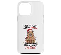Funny Capybara Probably Just Gonna Jingle Some of The Way Carcasa para iPhone 13 Pro MAX