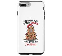 Funny Capybara Probably Just Gonna Jingle Some of The Way Carcasa para iPhone 7 Plus/8 Plus