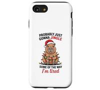 Funny Capybara Probably Just Gonna Jingle Some of The Way Carcasa para iPhone SE (2020) / 7/8