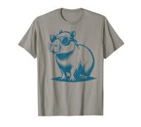 Funny Capybaras Cute Rodents Capybara in Sunglasses Camiseta