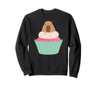 Funny Capycake Baker Pastry Baking, Capybara Cupcakes Sudadera