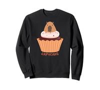 Funny Capycake Baker Pastry Baking, Capybara Cupcakes Sudadera