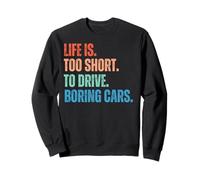 Funny Car Guy Collector Petrolhead Mechanic Classic Car Sudadera