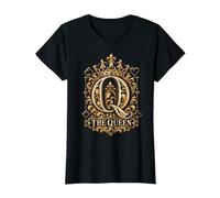 Funny Card Game Couple The Queen Card Playing Cards Lover Camiseta