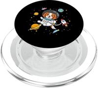 Funny Cartoon Kawaii Kids Boys Girl Space Cavalier Dog Lover PopSockets PopGrip para MagSafe