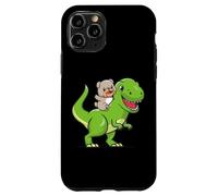 Funny Cartoon Kids Boys Kawaii Dino Dinosaur English Bulldog Carcasa para iPhone 11 Pro