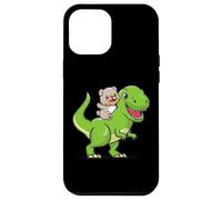 Funny Cartoon Kids Boys Kawaii Dino Dinosaur English Bulldog Carcasa para iPhone 12 Pro MAX