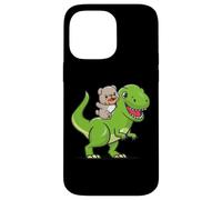 Funny Cartoon Kids Boys Kawaii Dino Dinosaur English Bulldog Carcasa para iPhone 14 Pro MAX