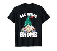 Funny Casino GNOME Graphic For Men and Poker Las Vegas Trip Camiseta
