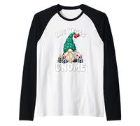 Funny Casino GNOME Graphic For Men and Poker Las Vegas Trip Camiseta Manga Raglan