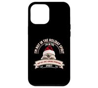 Funny Cat Christmas Sarcastic Humor Not in Holiday Spirit Carcasa para iPhone 12 Pro MAX