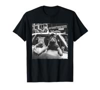 Funny Cat Gang Meme Cool Vintage Humor Sarcástico Hombres Mujeres Camiseta