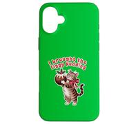Funny Cat I Bring The Figgy Pudding Christmas Carcasa para iPhone 16 Plus