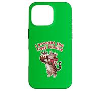 Funny Cat I Bring The Figgy Pudding Christmas Carcasa para iPhone 16 Pro