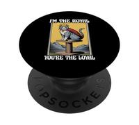 Funny Cat I'm The Royal Tú eres el gato leal amante de los gatos PopSockets PopGrip Adhesivo