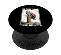 Funny Cat I'm The Royal Tú eres el gato leal amante de los gatos PopSockets PopGrip Adhesivo