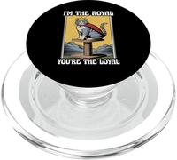 Funny Cat I'm The Royal Tú eres el gato leal amante de los gatos PopSockets PopGrip para MagSafe