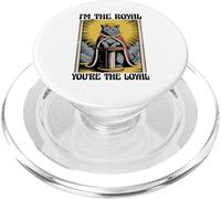 Funny Cat I'm The Royal Tú eres el gato leal amante de los gatos PopSockets PopGrip para MagSafe