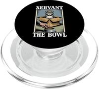 Funny Cat In Box Servant The Bowl Cat Lover Cat Cat PopSockets PopGrip para MagSafe