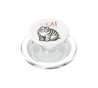 Funny Cat Juego de Palabras Big Cat Liar PopSockets PopGrip para MagSafe