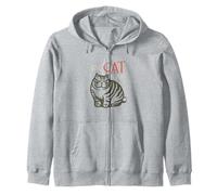 Funny Cat Juego de Palabras Big Cat Liar Sudadera con Capucha