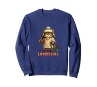Funny Cat Litter's Full House Pet Lover Humor Lindo Sudadera