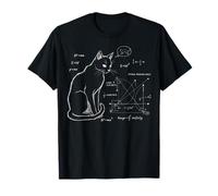 Funny Cat Math Physics Equations Science Humor Camiseta