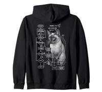 Funny Cat Math Physics Equations Science Humor Sudadera con Capucha