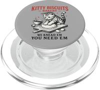 Funny Cat Meme Kitty Galletas Panadería Arte Vintage PopSockets PopGrip para MagSafe