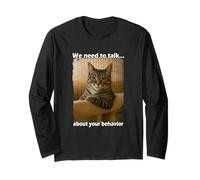 Funny Cat Meme Sarcastic Cat Boss Hilarious Cat Humor Manga Larga